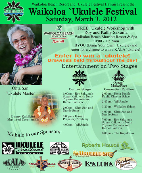 The Great Waikoloa Ukulele Festival Big Island Now