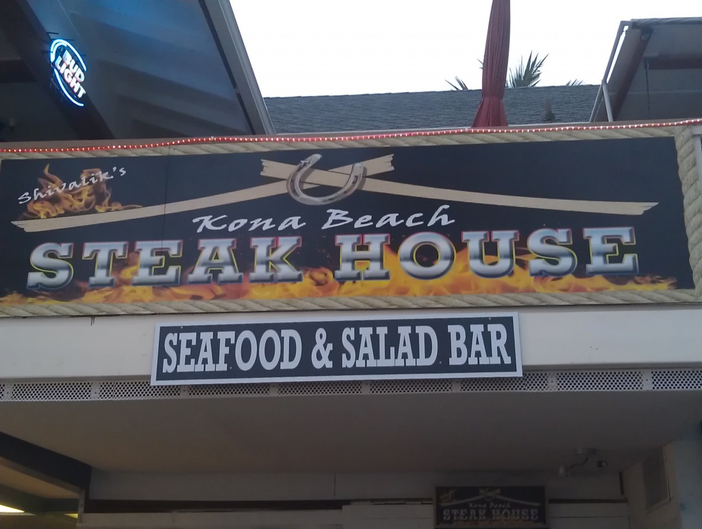 Kona Beach Steak House Opens in Kona Big Island Now