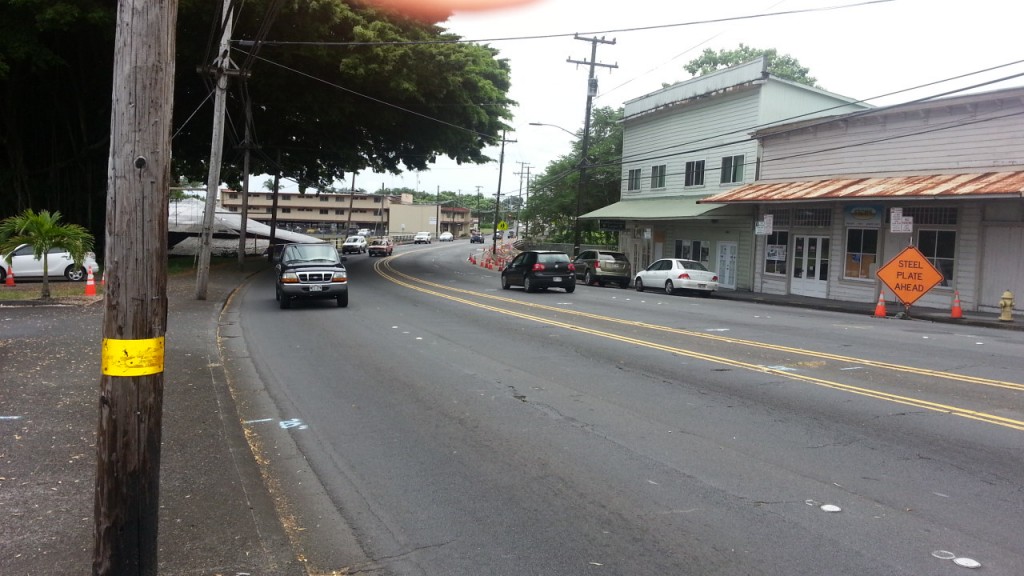 Kilauea Avenue Project Requiring Lane Closure Tonight Big Island Now