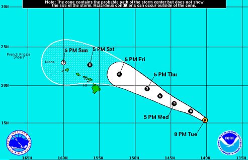 UPDATE: Tropical Depression Four-E Forms in Eastern Pacific : Big ...