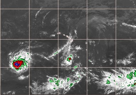 Tropical Storm Forms West of the State : Big Island Now