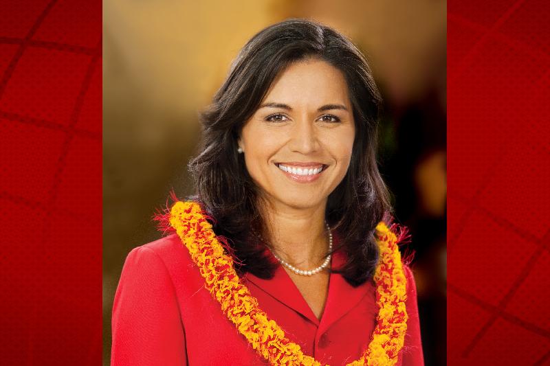 tulsi gabbard red dress Tulsi Gabbard: Everything you need to know about the 2020 presidential candidate