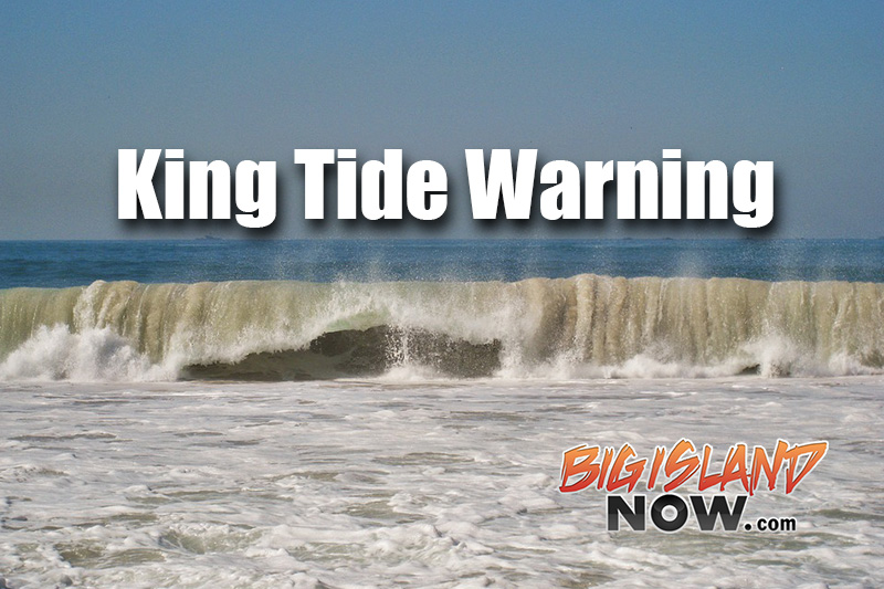 High Tide Warning King Tides Return Big Island Now