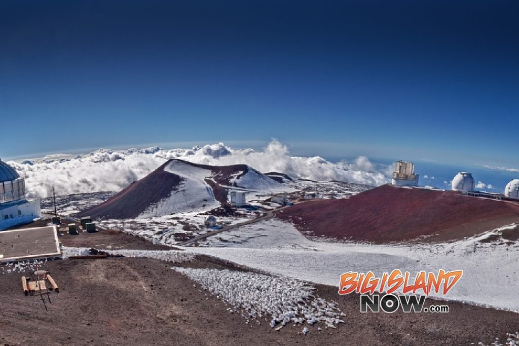 Snow Forecast for Maunakea and Mauna Loa Big Island Now