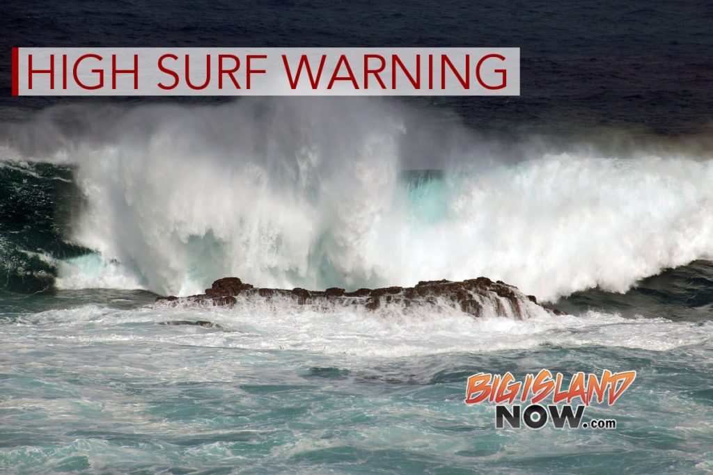 PHOTOS: High Surf Warning extended, daring surfers take on large