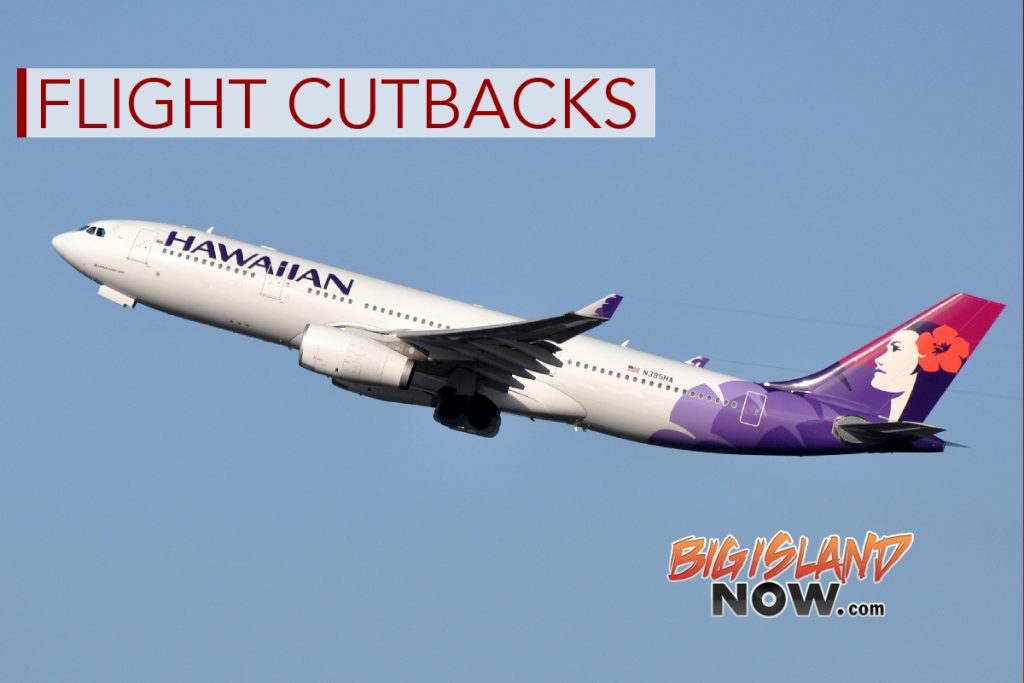Hawaiian Airlines Cutting Big Island Flights Big Island Now