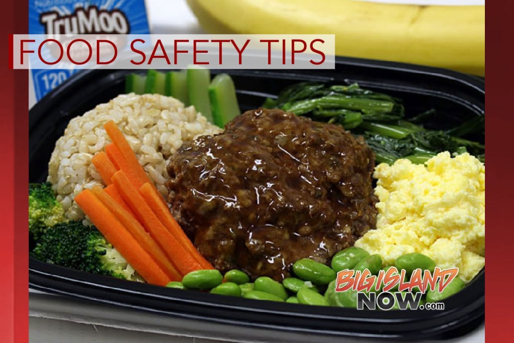 School Lunch Safety Tips Big Island Now