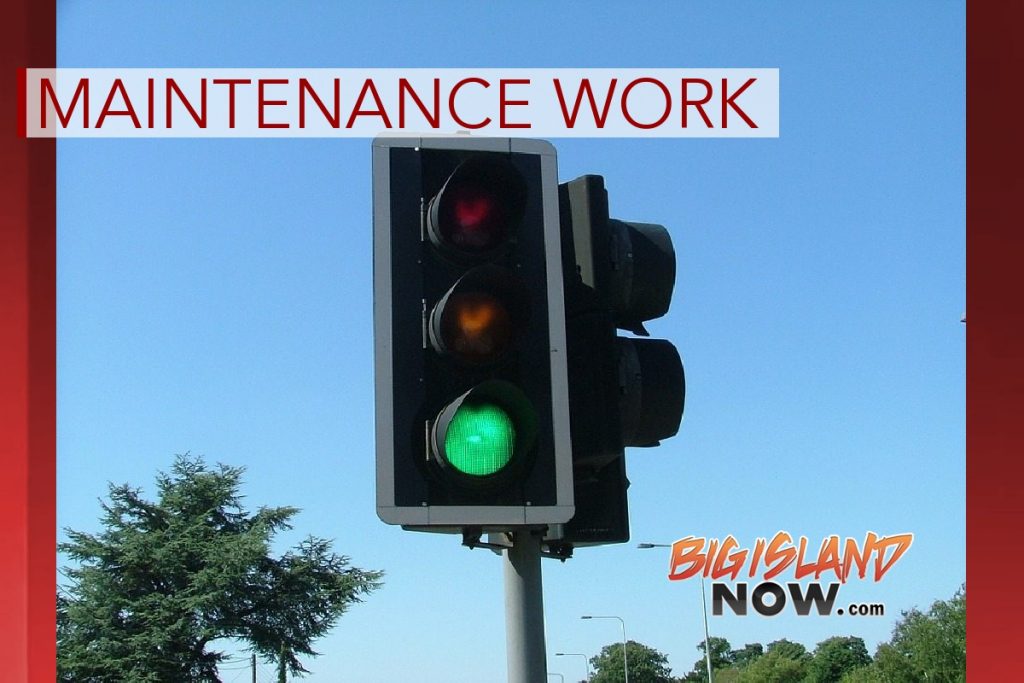 Traffic Signal Maintenance Work at Various Locations Big Island Now