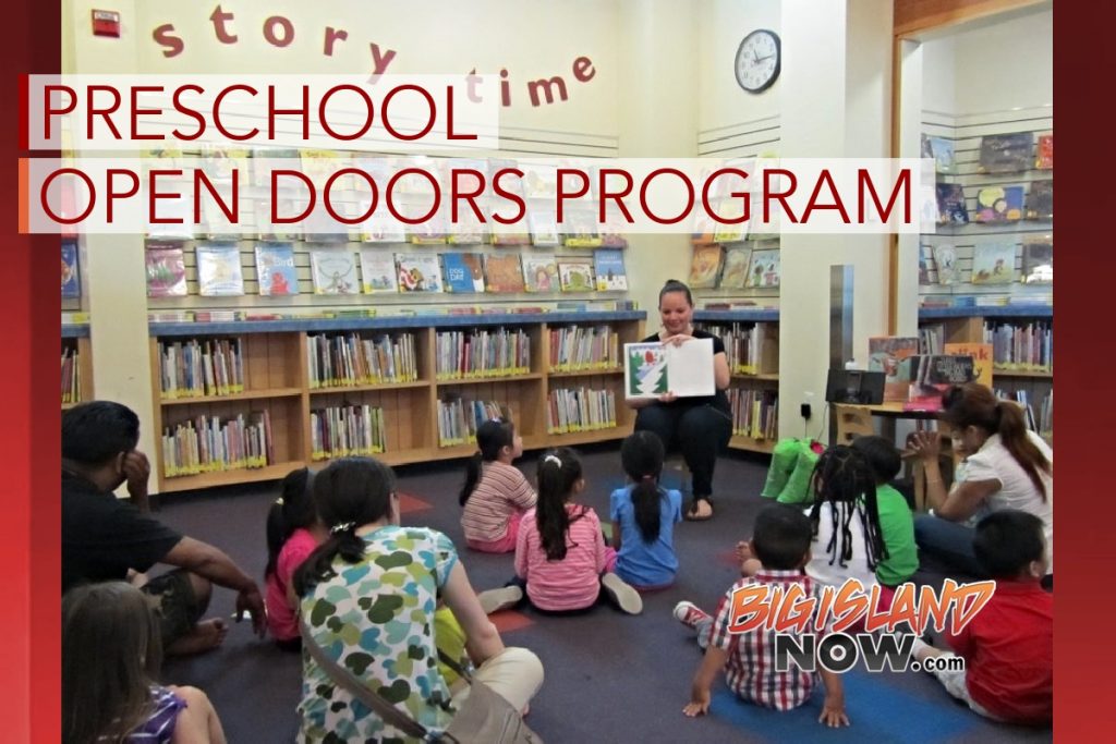 Preschool Open Doors Program Accepting Applications Big Island Now
