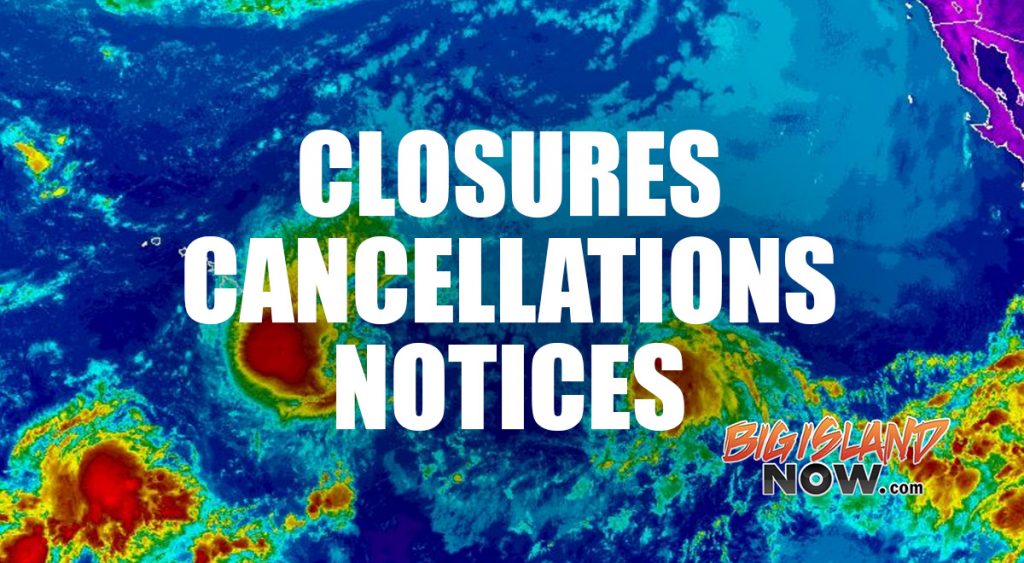 UPDATE: Hawai‘i County to reopen all services for business on Tuesday after storm