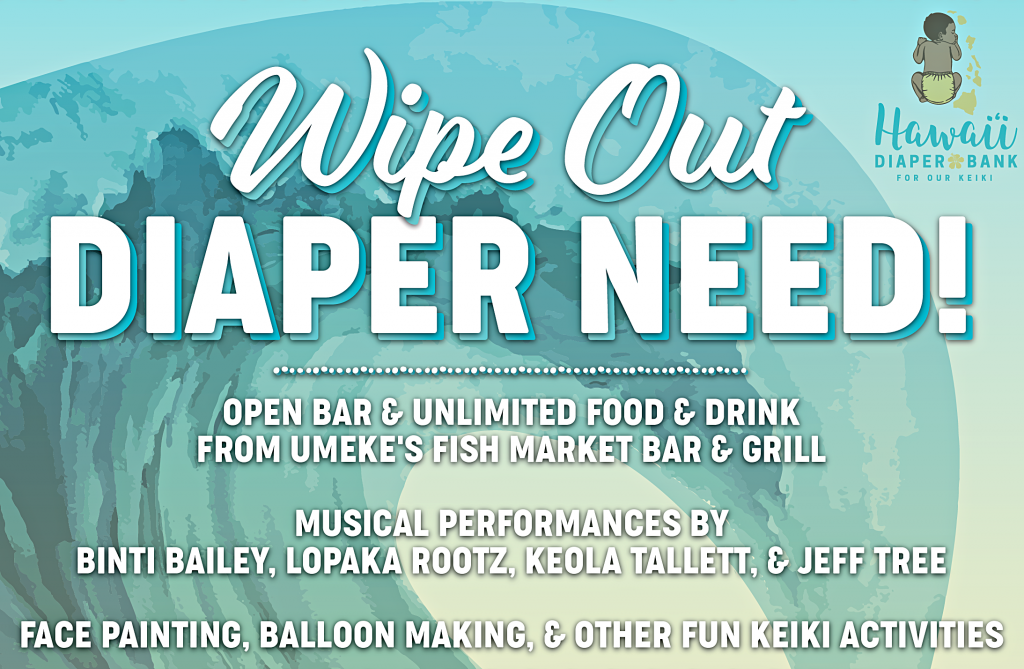 Hawai‘i Diaper Bank Holding Drive Event, Sept. 28 Big Island Now