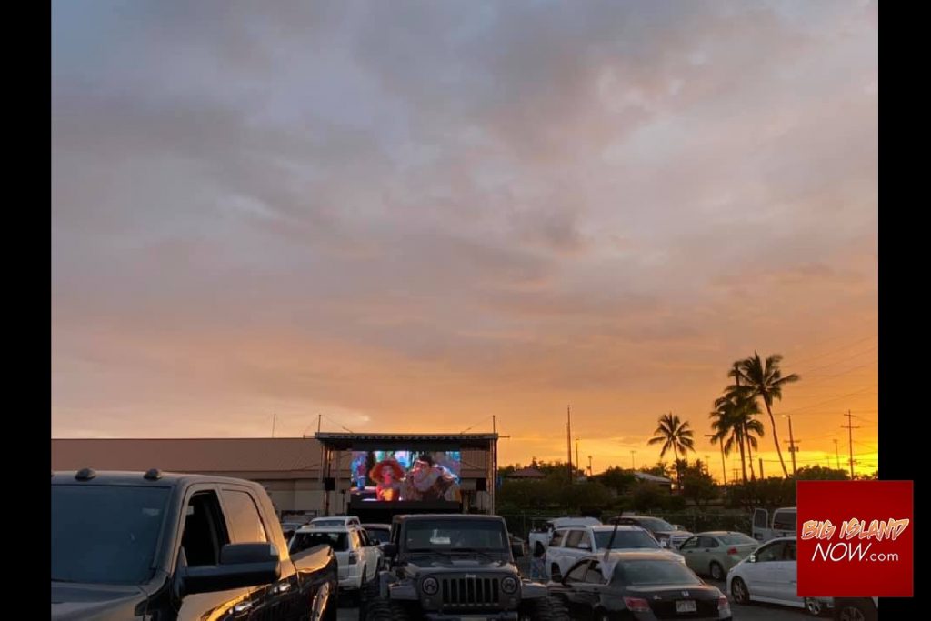DriveIn Movie Night Opens in Kona Big Island Now
