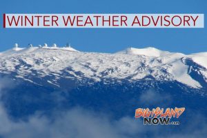 UPDATE: Big Island summits brace for freezing rain, snow through Thursday morning