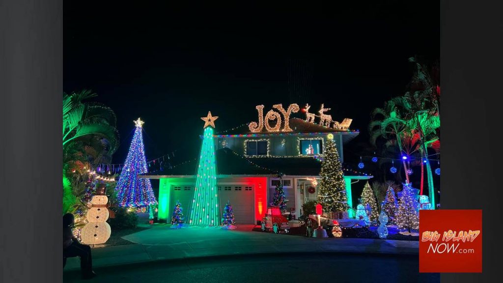 Kona Christmas House Brings Joy, Magic to Big Island Community Big Island Now