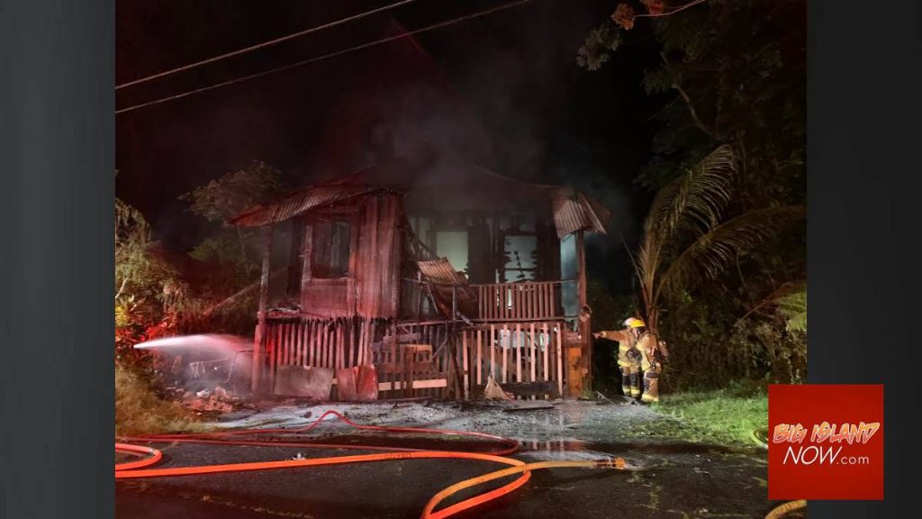 No Injuries Following Structure Fire in Pāhoa : Big Island Now