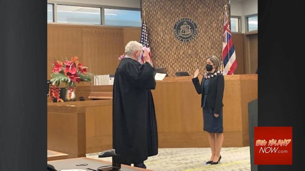 New Judge Sworn in at Kona Courthouse Big Island Now