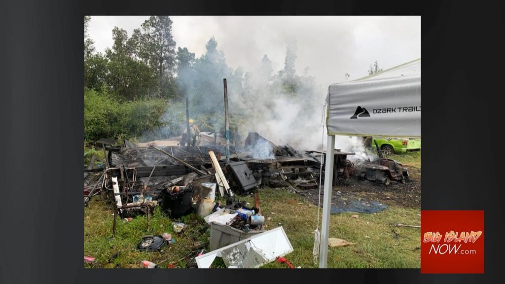 Unpermitted Structure Destroyed in Eden Roc Blaze Big Island Now