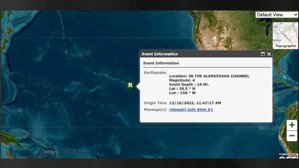 Tsunami warning today maui