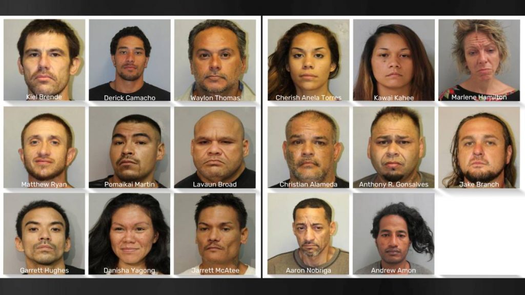 Big Island warrant sweep in conjunction with several law enforcement ...