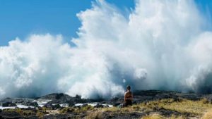 Nolo producing warning level surf along south, southeast shorelines of Big Island