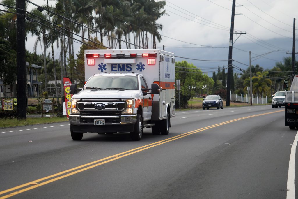 first responders, first responder, emergency, puna, roads