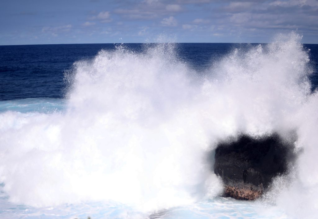High surf advisory remains in effect for south-facing shores; coastal flooding also still likely