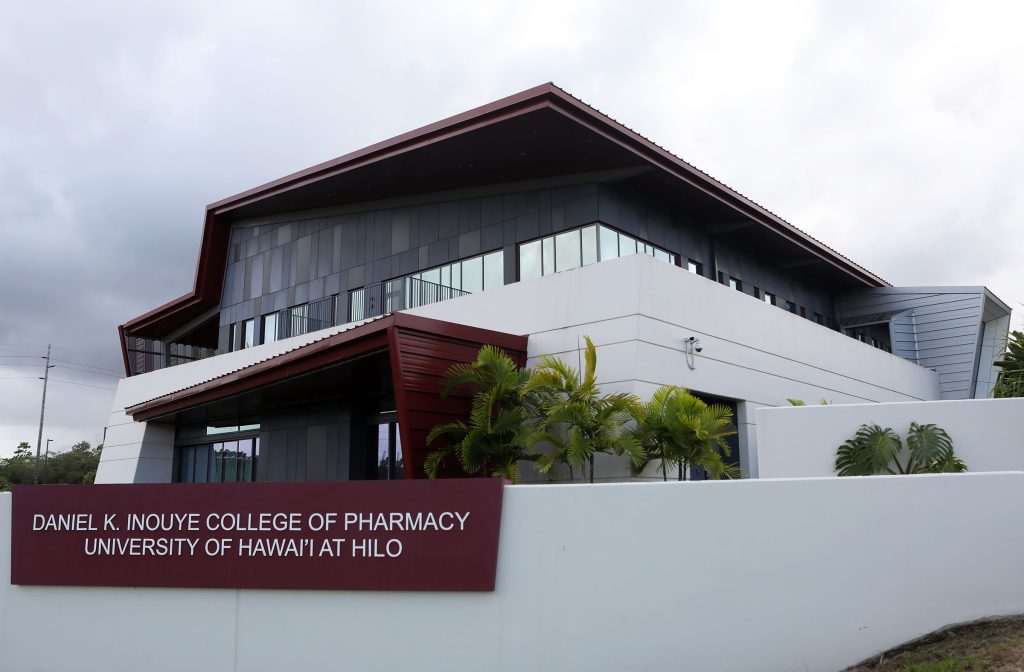 UH-Hilo, campus, pharmacy, building, college, UHH
