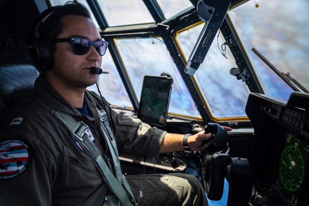 The U.S. Coast Guard is searching off the west coast of the Big Island for a missing kayaker on April 27, 2025. (Photo: U.S. Coast Guard)