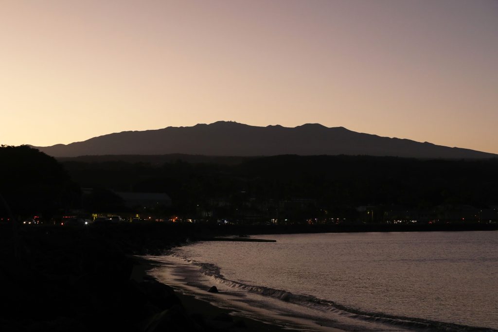 Mauna Kea, mountain, sunset, Hawaii Island, volcano,