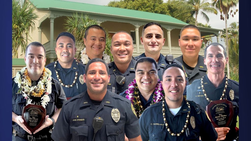 The Kona Crime Prevention Committee is celebrating the 40th Annual Officer of the Year Luncheon. (Photo Credit: The Kona Crime Prevention Committee)