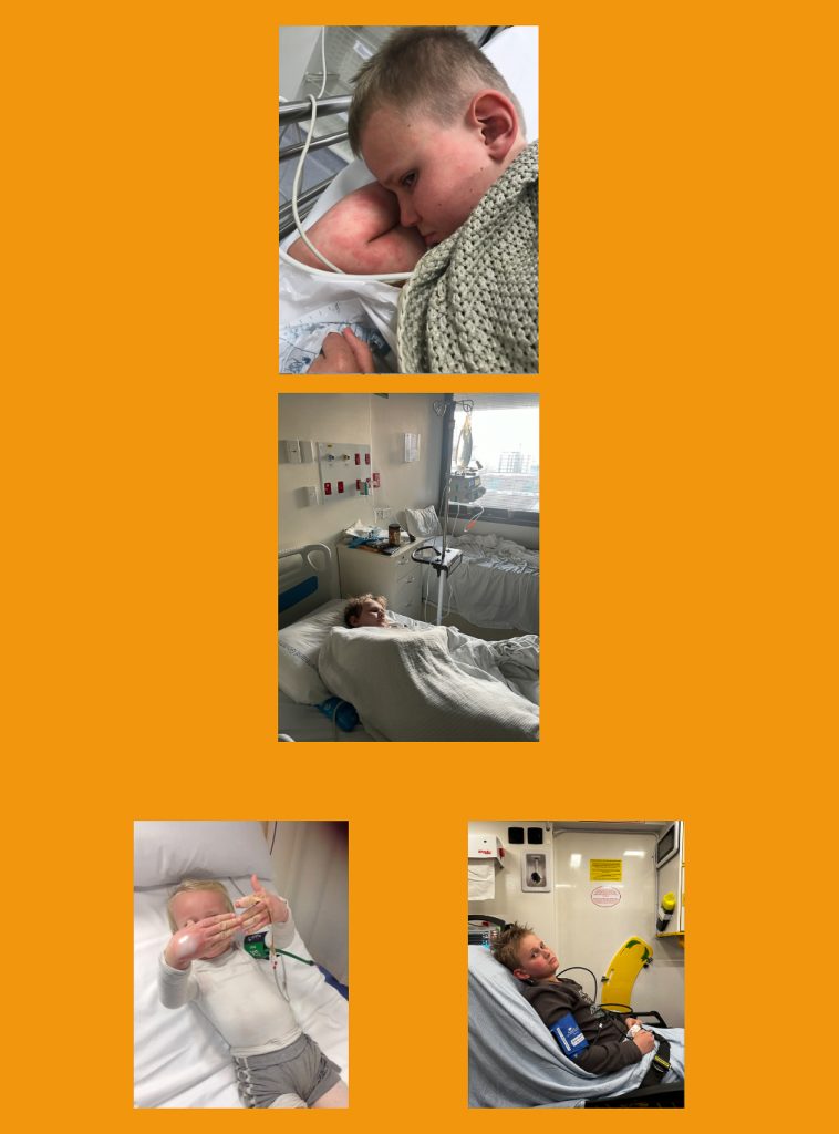 Byron Waller of Australia has been in and out of the hospital during his childhood due to Crohn's disease. (Courtesy photos)