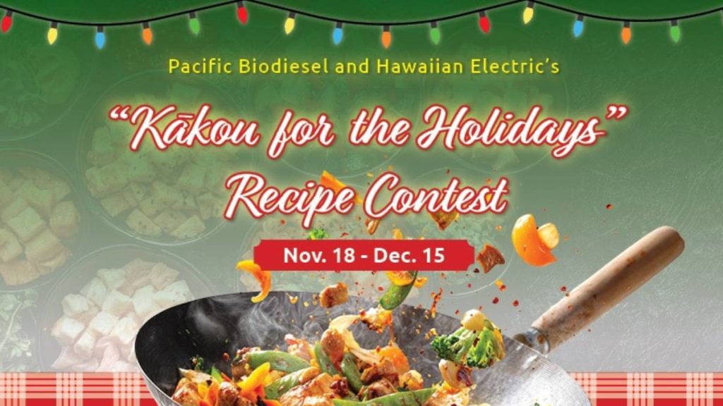 Hawaiian Electric, Pacific Biodiesel partner for holiday rice drive, recipe contest