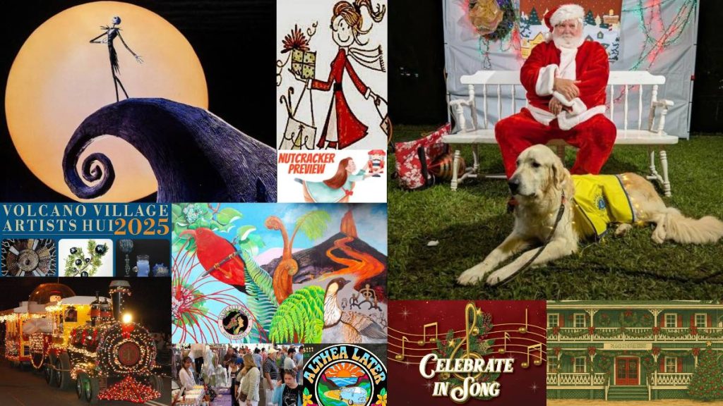 Top 15 things to do on Big Island for Nov. 28-Dec. 4: Holidays arrive in force, from Hilo Christmas Parade to arts and crafts fairs