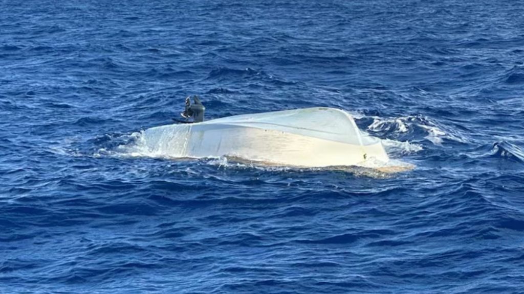Boater rescued after vessel capsizes west of Guam