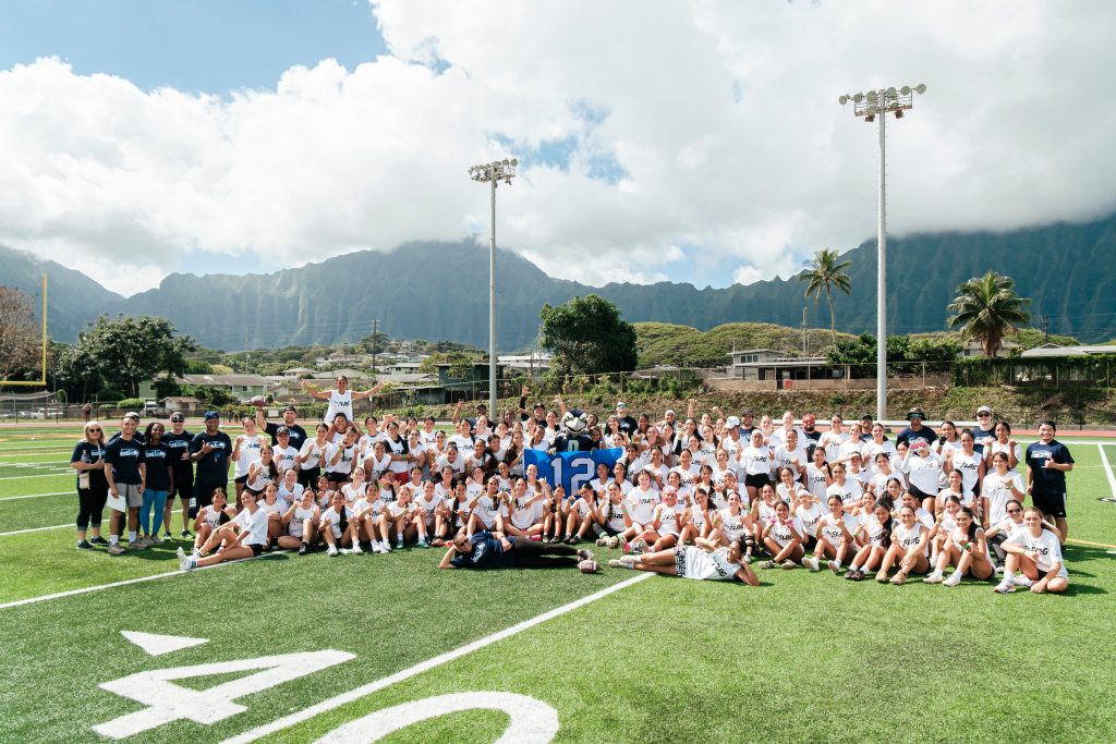 Seattle Seahawks hosting free flag football clinics for girls on Big Island