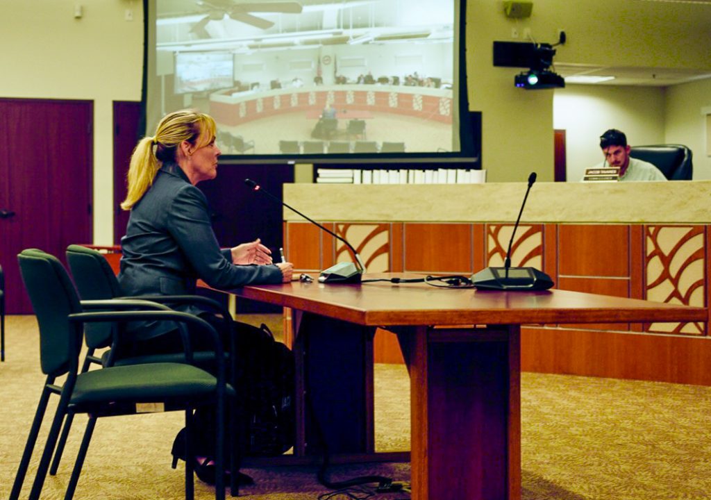 Jennifer Krauss, assistant chief of the Cheverly Police Department in Maryland, was the only female of the eight finalists for the chief vacancy with the Hawaiʻi Island Police Department. (Photo Credit: Tiffany DeMasters/Big Island Now)