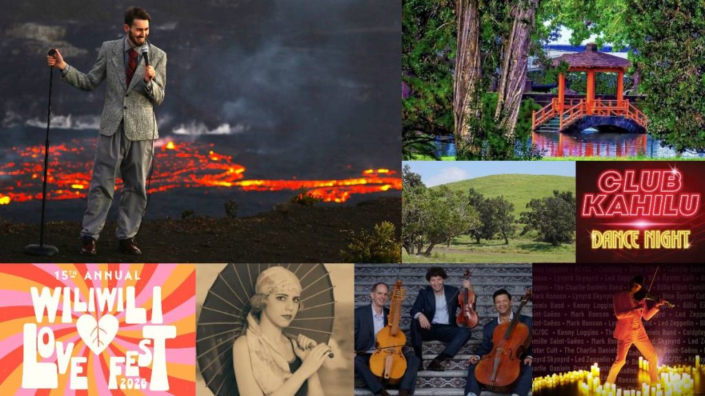 Top 10 things to do on Big Island for Jan. 9-15: Science comedy, speakeasy dinner show, art stroll, ‘Wiliwili LOVE’ and more
