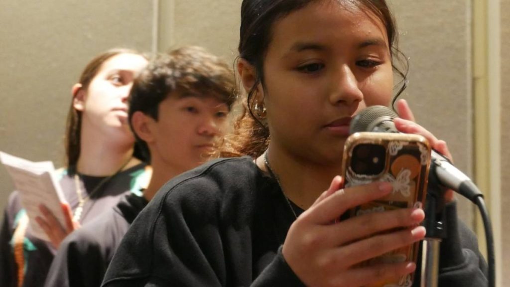 Student delegates take helm at state Capitol during Secondary Student Conference