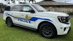 Damage from Tropical Storm Moke causes phone line outage at North Kohala police station