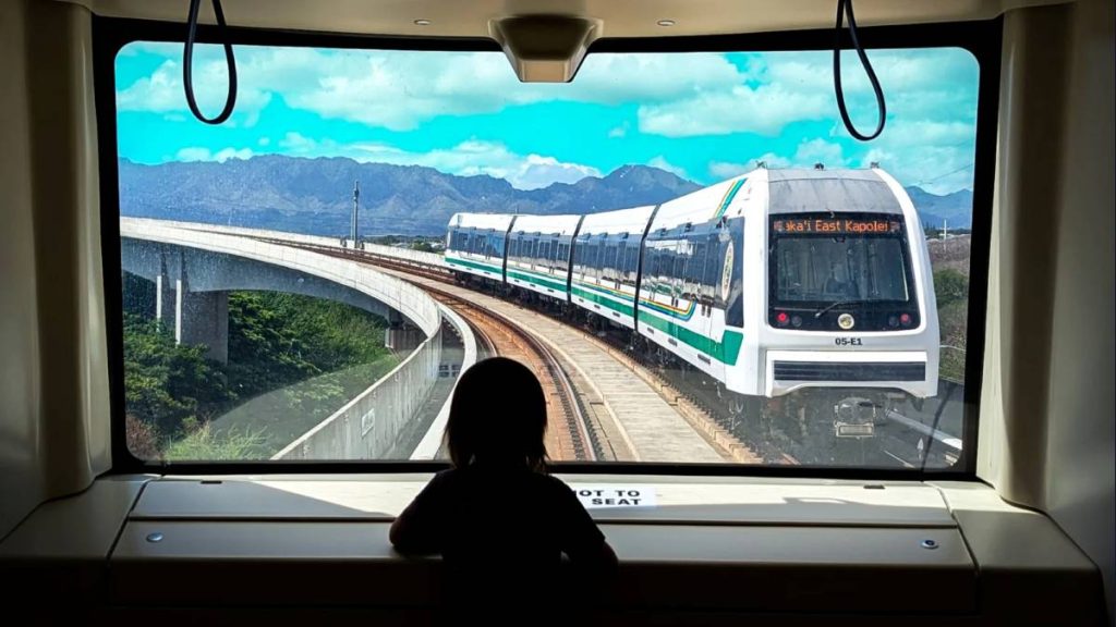 Riders of Honolulu Skyline on Great Futures Day will transform commutes into support for Hawaiʻi youth
