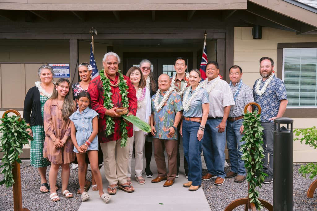 A blessing was held May 8, 2026, for the newly built Nā Hale Makoa workforce rental housing community built in Waikōloa Village. (Photo Courtesy: Hawaiʻi County)