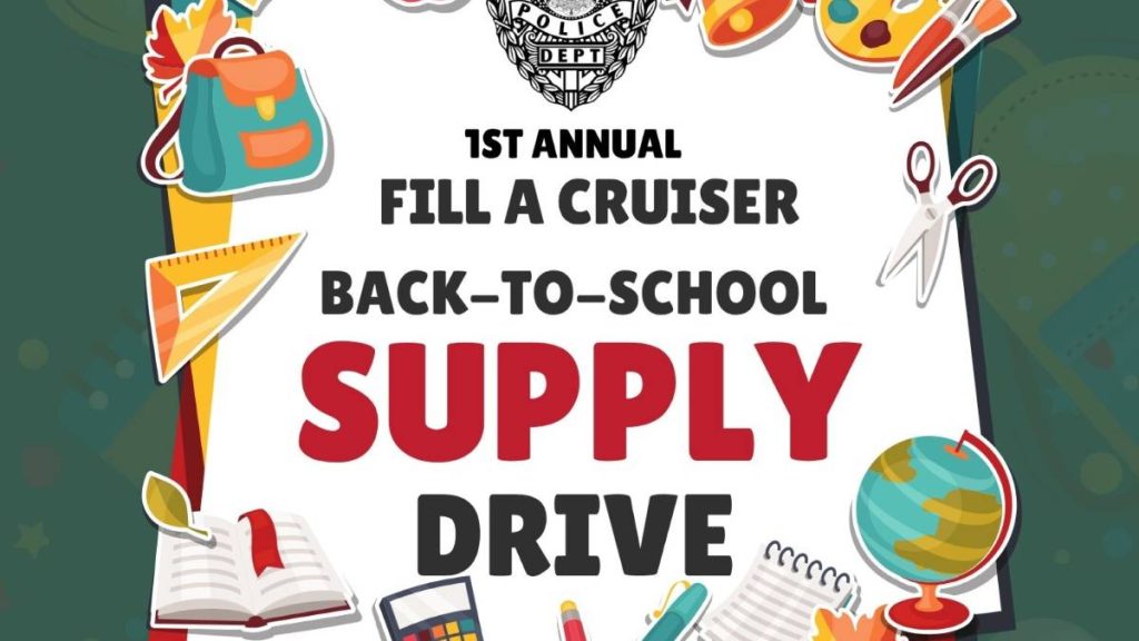 Hawai‘i Police Department Kona Community Policing Section to host first ‘Fill a Cruiser’ Back-to-School Supplies Drive