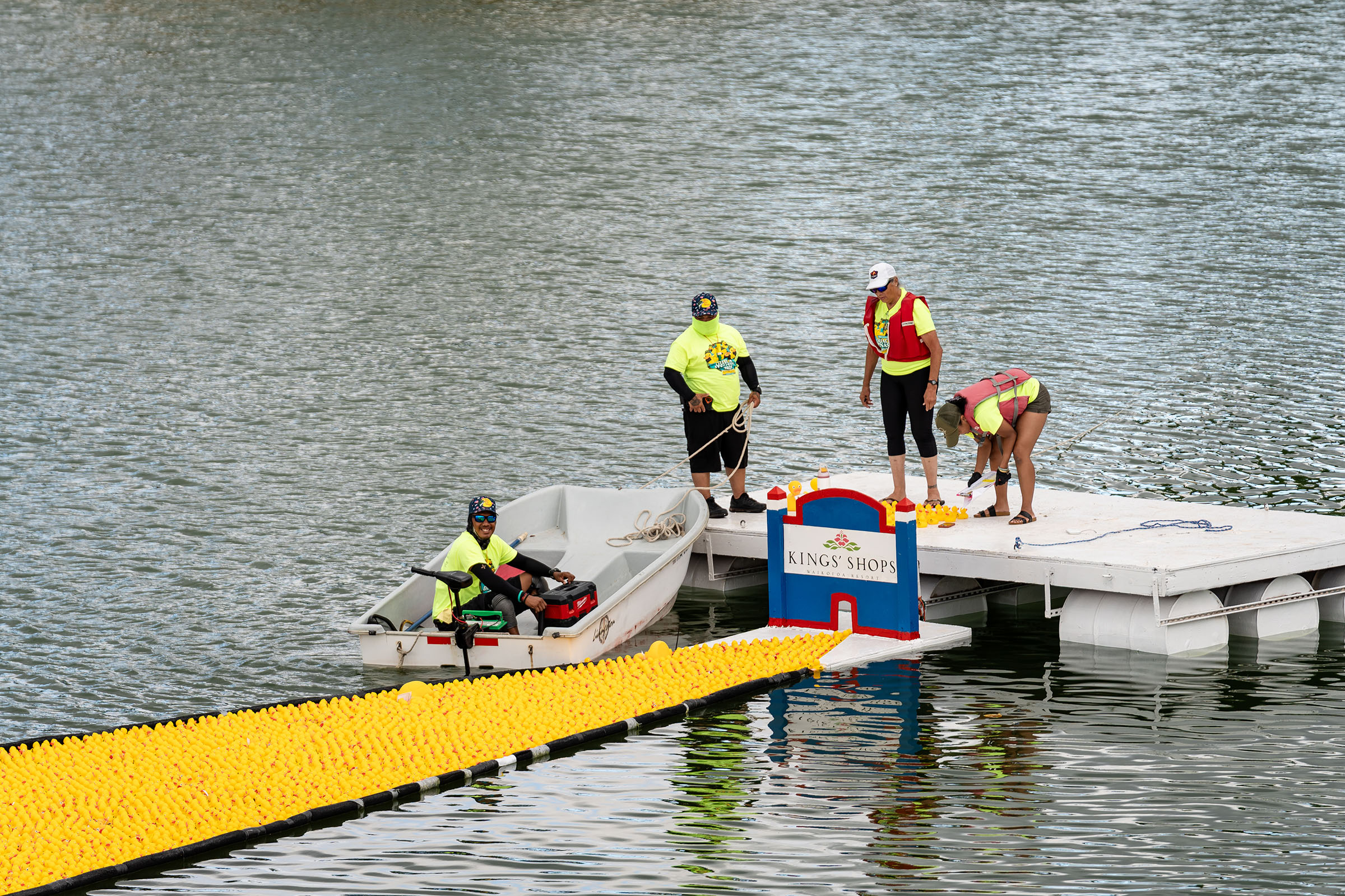 Ten thousand rubber duckies to race for a good cause on the Fourth of July
