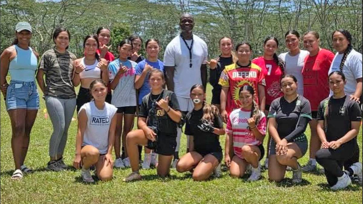 Former 49ers running back returns to Big Island to host athletic clinic for youth at all skill levels