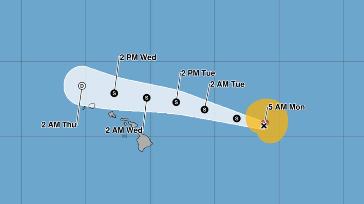 Hurricane Fausto Monday Update: Storm weakens slightly as it continues to move toward Hawaiʻi