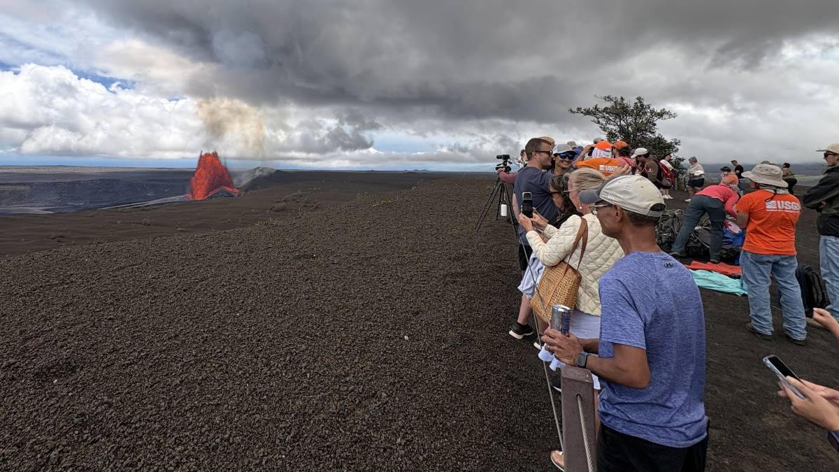 Episode 51 of lava fountaining in ongoing Kīlauea episodic eruption didn’t disappoint despite wait