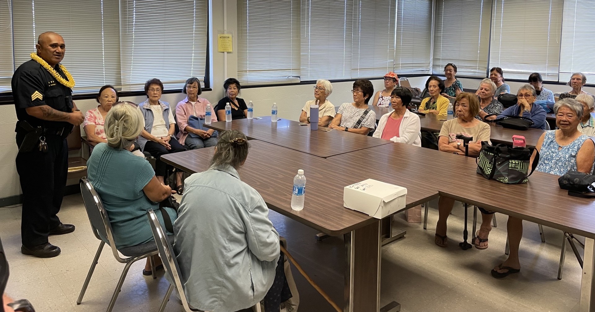 Kealakehe Police Station hosts first Kūpuna Day in Kona