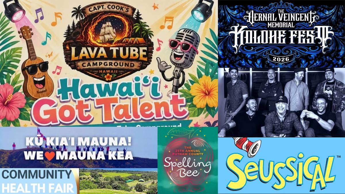 Top 10 things to do on Big Island for July 17-23: Hawai’i Got Talent, ‘Seussical,’ Seven Suns, Kolohe Fest, Celebrate Mauna Kea and more