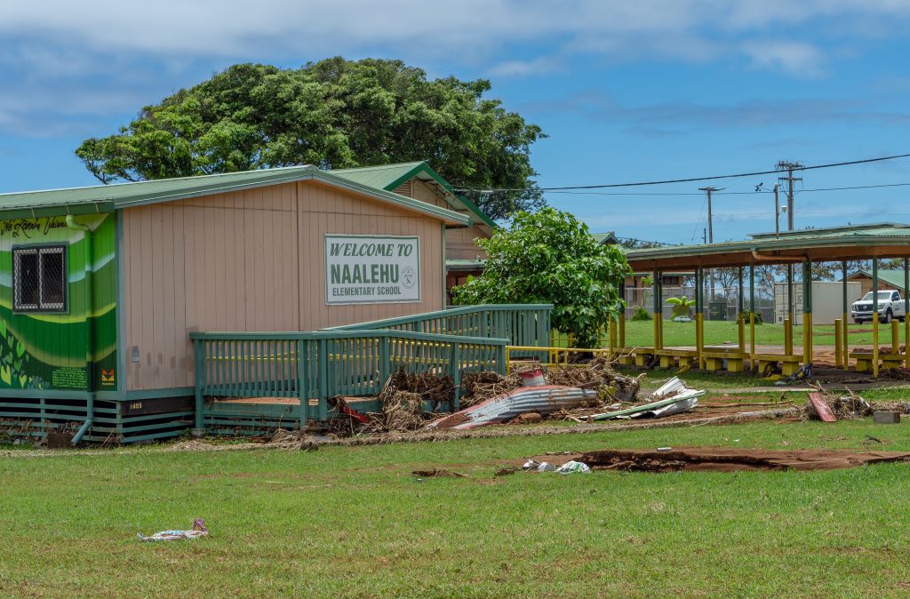May Doi used to teach at Nāʻālehu Elementary School, which was walking distance from her home. (Tiffany DeMasters/Big island Now)