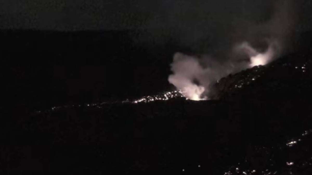 UPDATE: Episode 54 of lava fountaining at Kīlauea summit ends after 9 hours